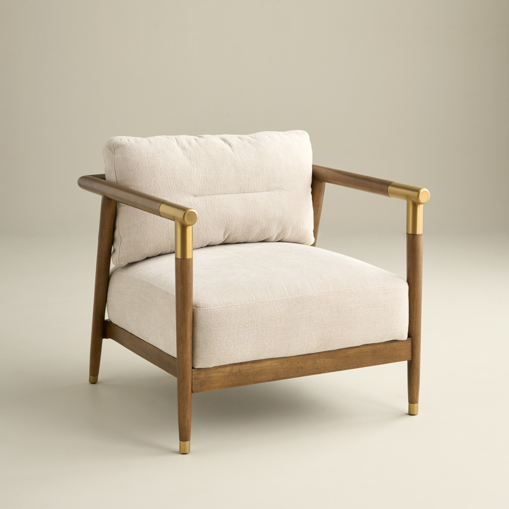 Gabriel Accent Chair, Natural